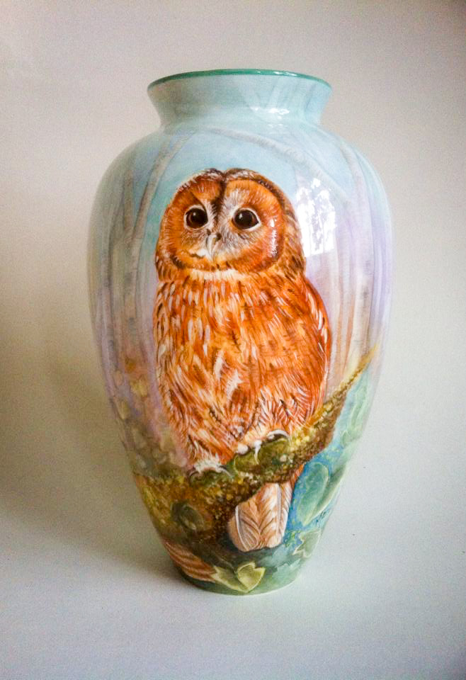 Owl Vase 001
