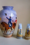 Historical Vase and Sugar Shakers