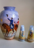 Historical Vase and Sugar Shakers